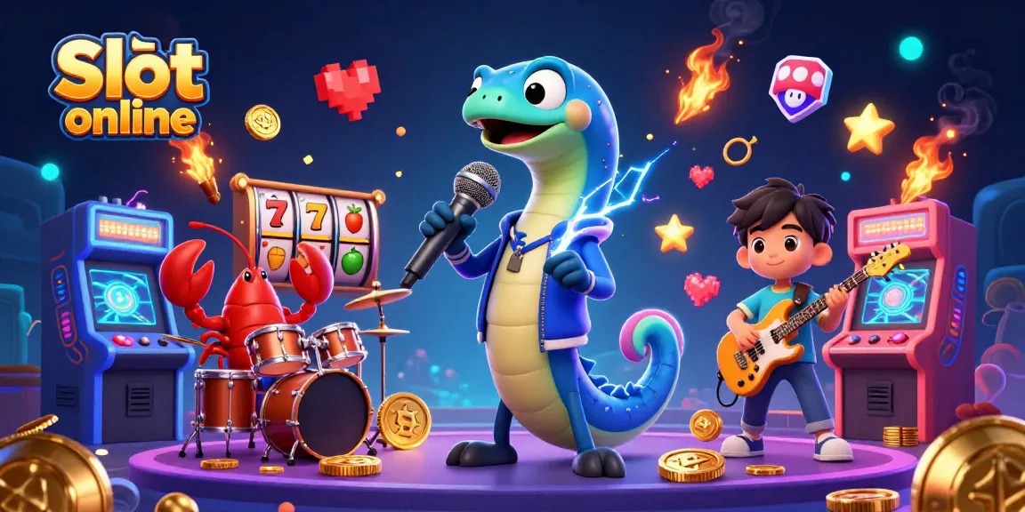 Putar permainan Slot online dengan simbol keberuntungan di kasino bawah laut