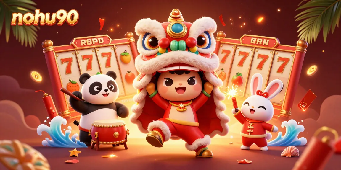 Experience thrilling jackpots and slots at nohu90 with festive celebrations and vibrant visuals.