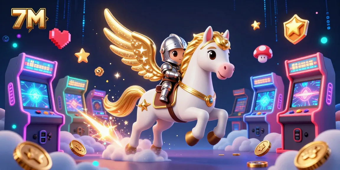 Experience thrilling sports betting with 7M, dynamic 3D characters and vibrant game elements.