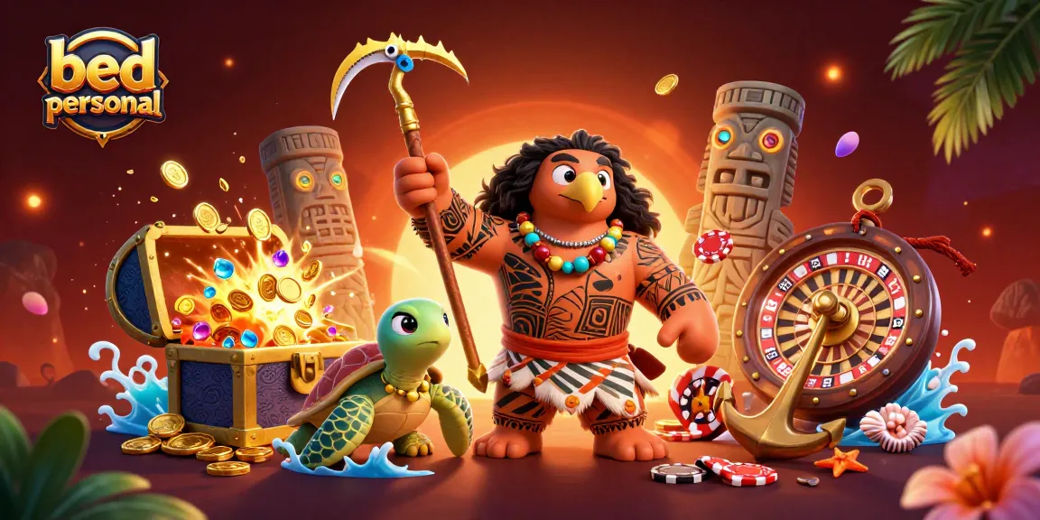 Bet personal showcases a vibrant casino scene, featuring poker elements and dynamic characters.