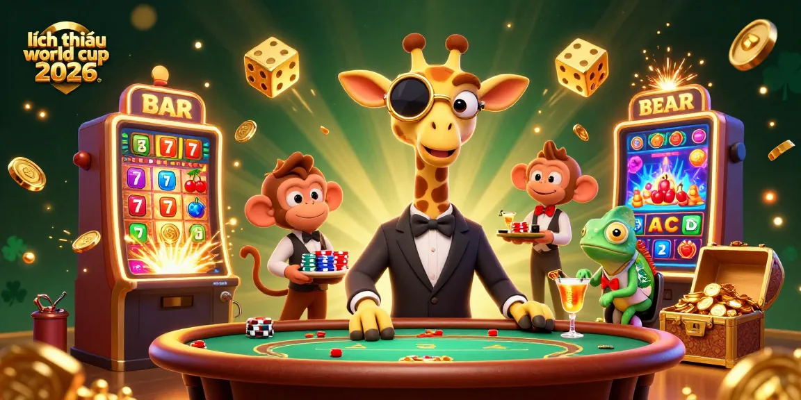 Experience thrilling moments with lịch thi đấu world cup 2026 as a giraffe high-roller enjoys poker.