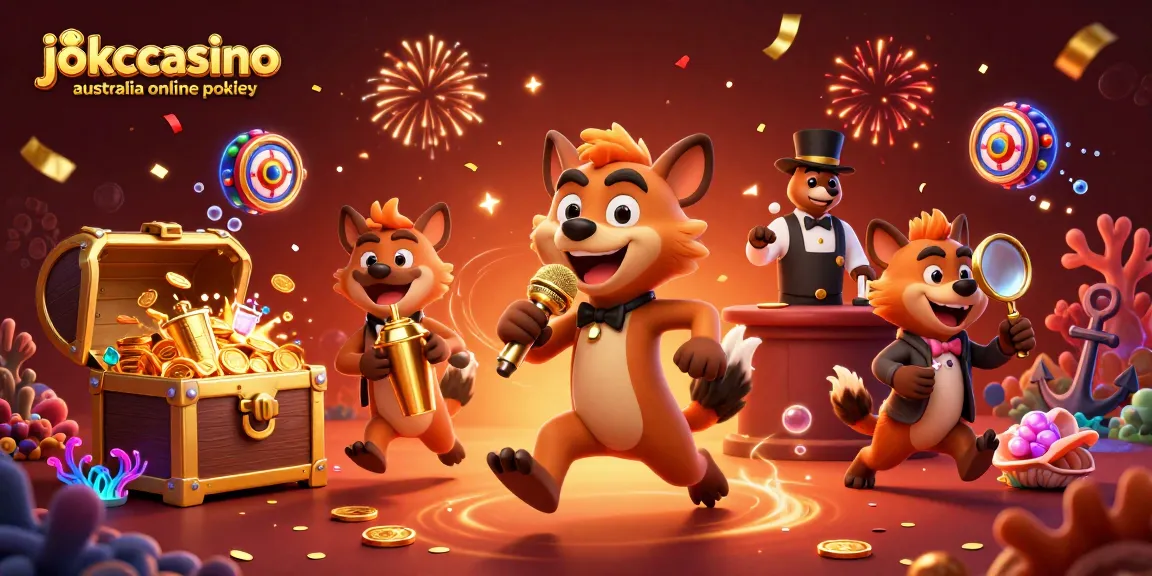 Experience jokacasino australia online pokies with vibrant hyenas in a dynamic casino scene.