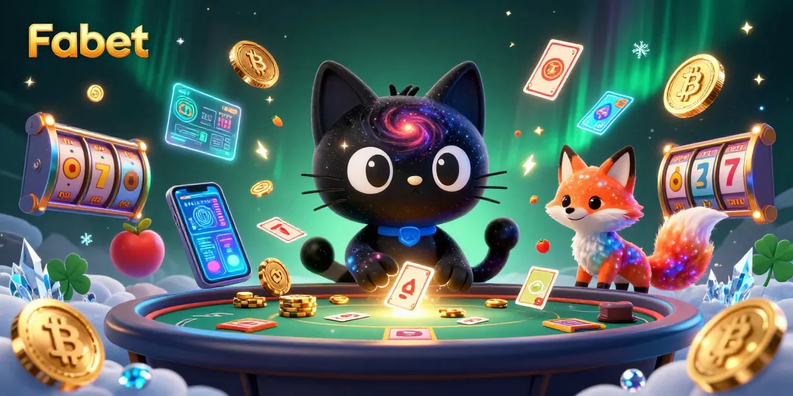 Experience thrilling gameplay at Fabet with captivating cosmic casino characters.
